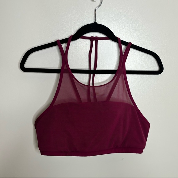 Lululemon Get Set Mesh High Neck Sports Bra - Picture 2 of 3